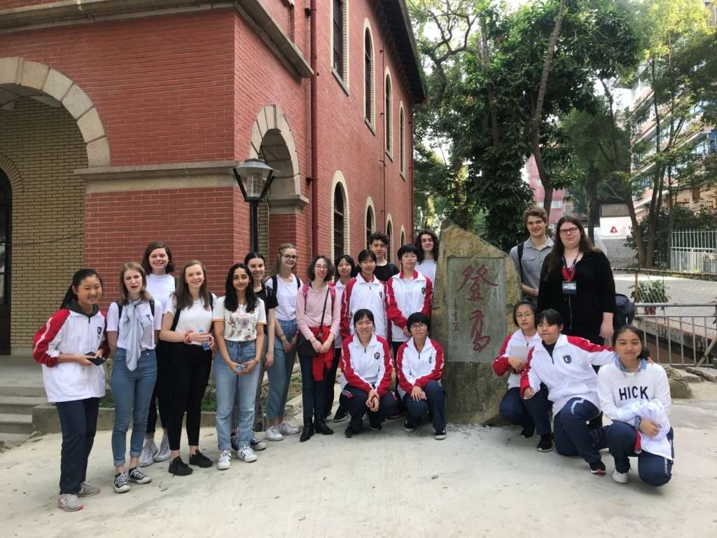 澳洲朗塞斯顿中学师生代表访问福州高级中学